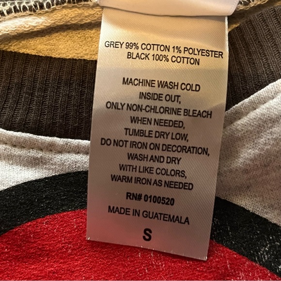 Size small juniors Hello Kitty raglan sweatshirt - Picture 2 of 4